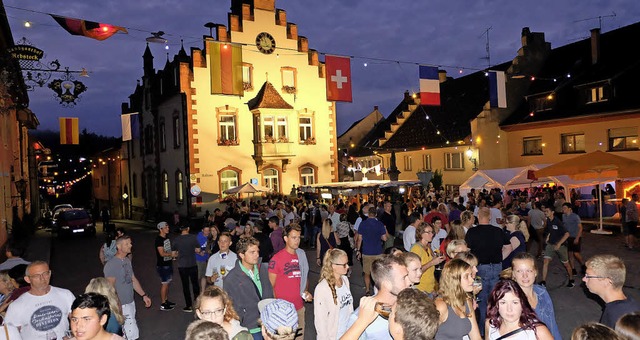 Die Sthlinger Altstadt wird am Samstag, 7. Juli, wieder zur Festmeile.   | Foto: Dietmar Noeske