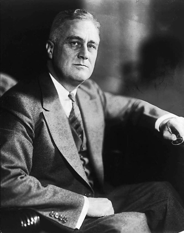 Von ihm kam die Anregung: der US-amerikanische Prsident Franklin D. Roosevelt   | Foto: AKG