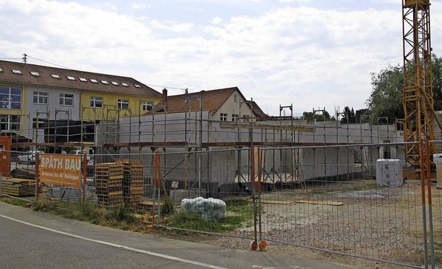 Ein neuer  Kindergarten wird zurzeit in Gottenheim gebaut.   | Foto: Mario Schneberg