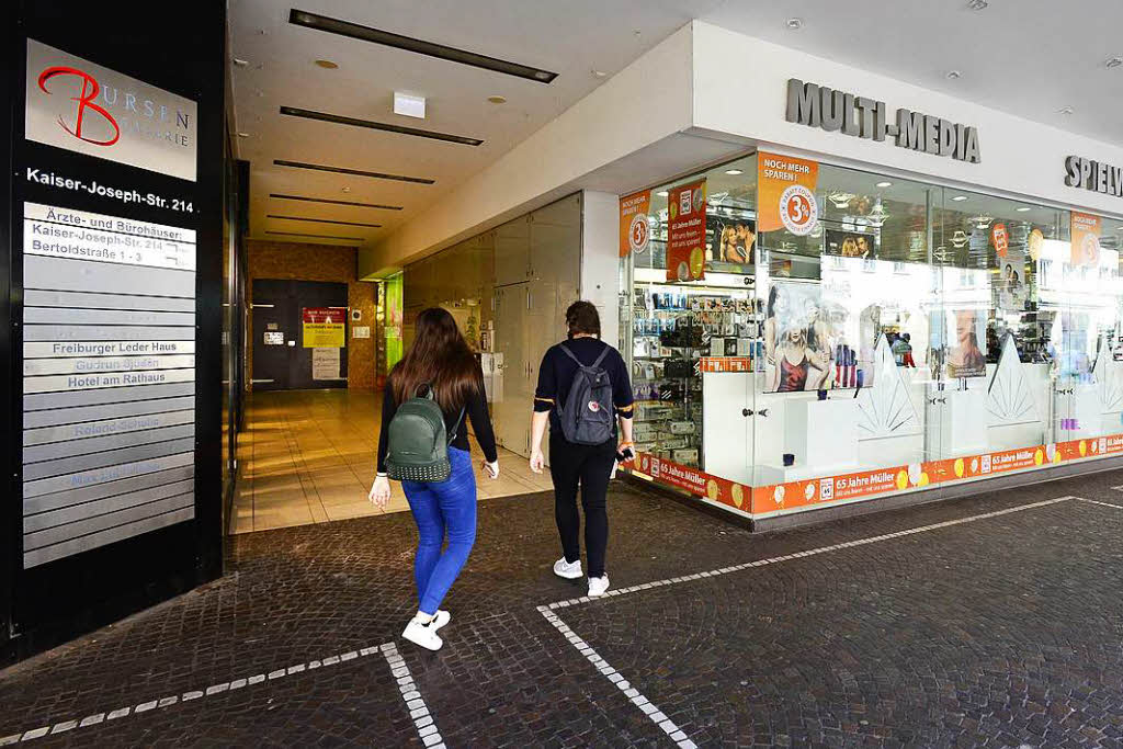 Bursengang Passage Wird Baulich Geschlossen Denn Muller