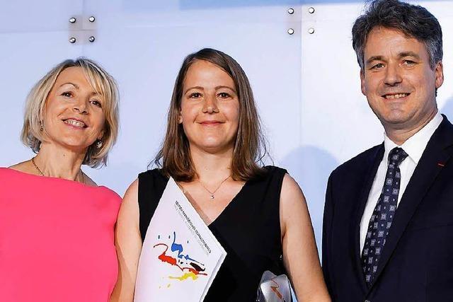 BZ-Redakteurin Anika Maldacker mit Deutsch-Franzsischem Journalistenpreis ausgezeichnet