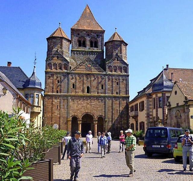 Ort des Konzerts: die romanische Klosterkirche von Marmoutier im Elsass.   | Foto: privat