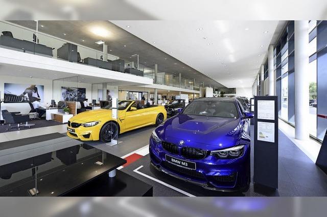 Hansjrg Mrtin weiht am Wochenende das neue BMW-Autohaus ein
