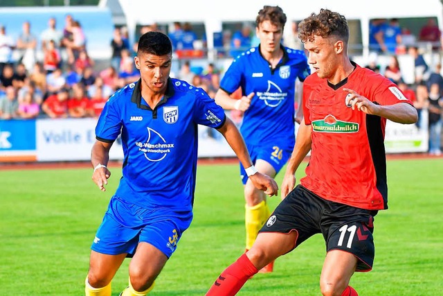 Das Freundschaftsspiel gegen den FC Waldkirch gewann der SC Freiburg mit 15:0.  | Foto: Achim Keller