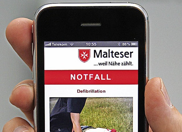 Was sich im Notfall auch im Seniorenal...ilfe-Kurs des Malteser Hilfsdienstes.   | Foto: Malteser Hilfsdienst