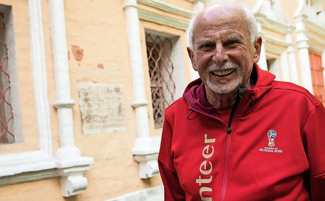 Hubert Bihler ist pensionierter Lehrer &#8211; und Volunteer.   | Foto: dpa