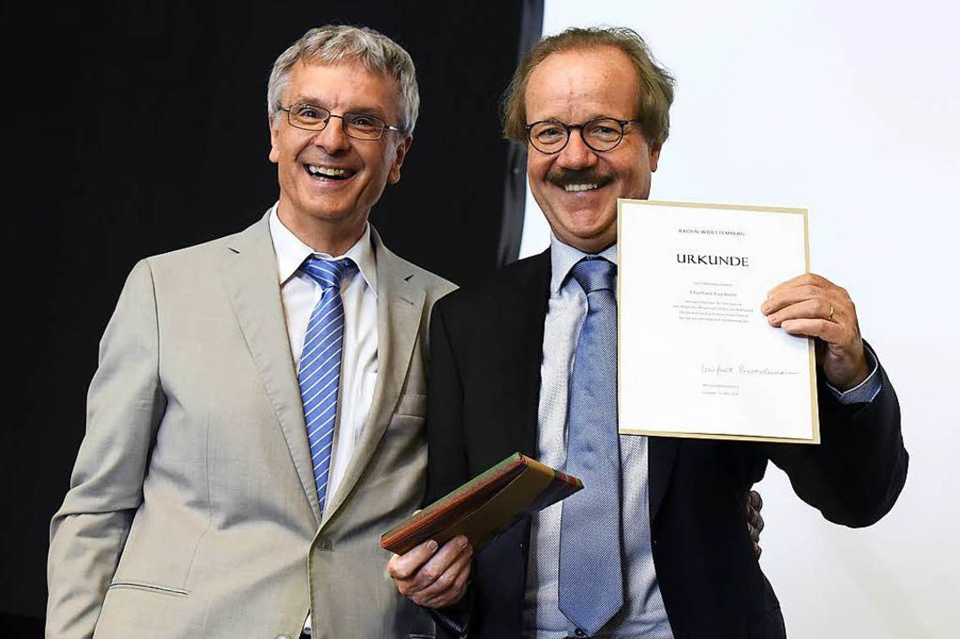 Goodbye, Fuginator Abschied von RotteckRektor Eberhard Fugmann