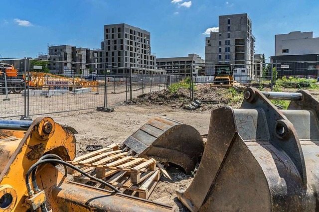 Nicht nur in Straburg, im ganzen Elsass wird derzeit viel gebaut.  | Foto: teli