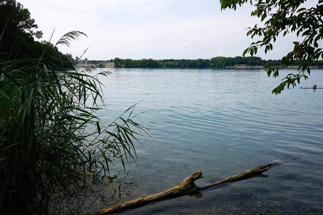 Idyllisch und umstritten zugleich: der Rimsinger Baggersee  | Foto: Julius Wilhelm Steckmeister