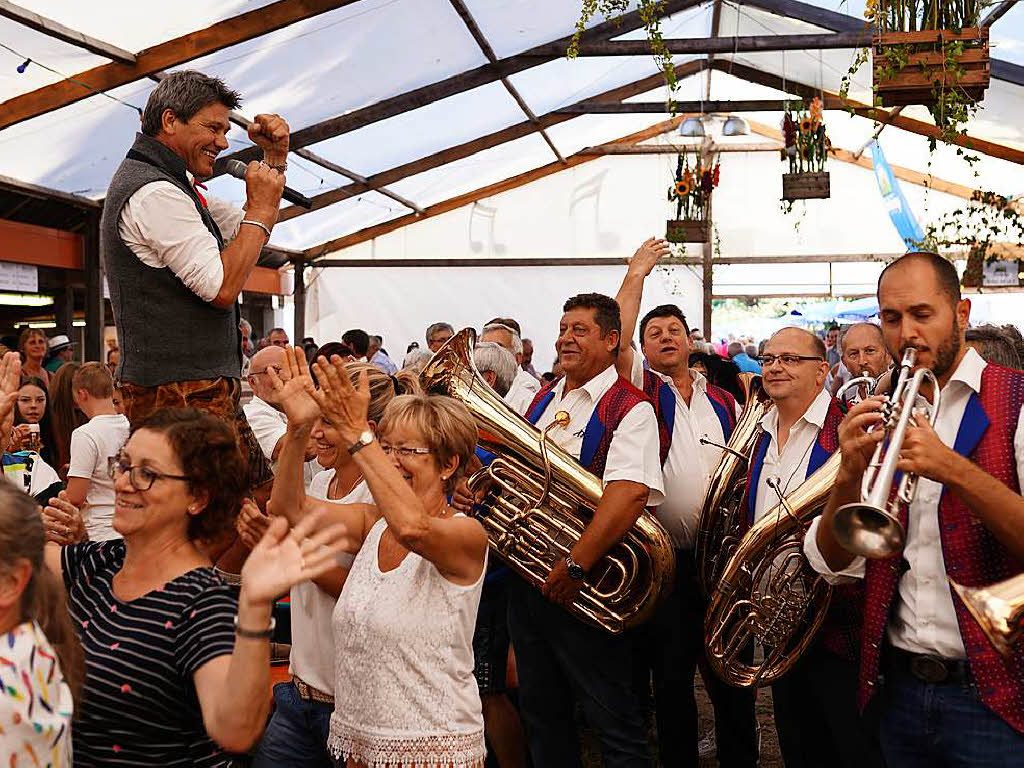 Drei Tage lang bot das Fest des Musikvereins Egringen wieder Musik in vielen Facetten. Drei Tage lang bot das Fest des Musikvereins Egringen wieder Musik in vielen Facetten.