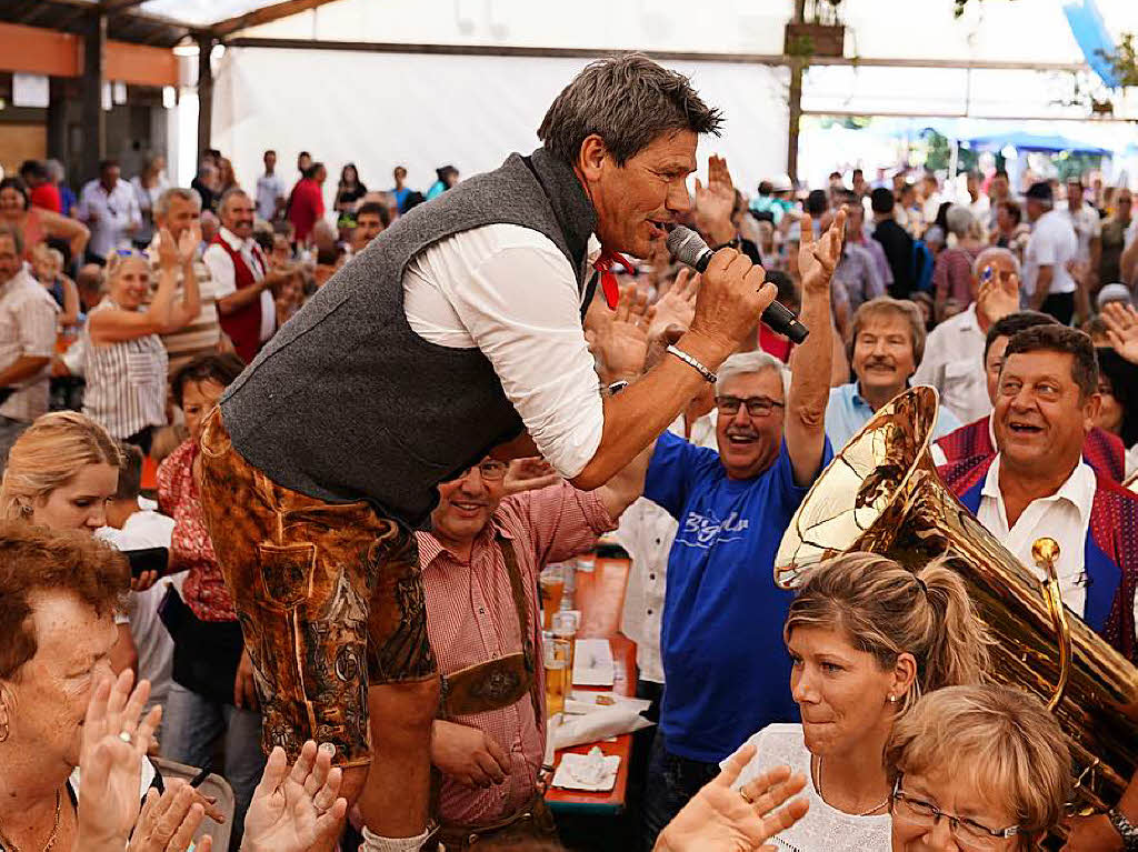 Drei Tage lang bot das Fest des Musikvereins Egringen wieder Musik in vielen Facetten. Drei Tage lang bot das Fest des Musikvereins Egringen wieder Musik in vielen Facetten.