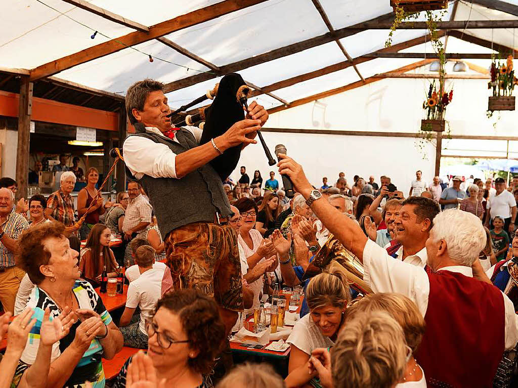 Drei Tage lang bot das Fest des Musikvereins Egringen wieder Musik in vielen Facetten. Drei Tage lang bot das Fest des Musikvereins Egringen wieder Musik in vielen Facetten.