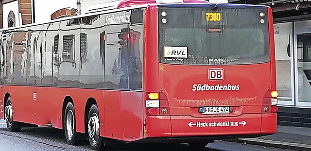 Bis alle Busse der Linie 7300 mit Radh...sgestattet sind, wird es noch dauern.   | Foto: Gramespacher