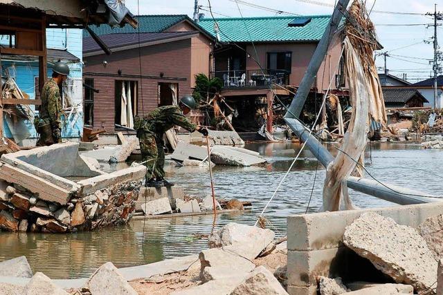 Zahl der Opfer der Hochwasserkatastrophe in Japan steigt weiter