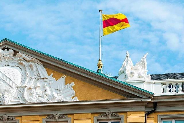 Das Karlsruher Schloss darf nun doch die badische Flagge hissen