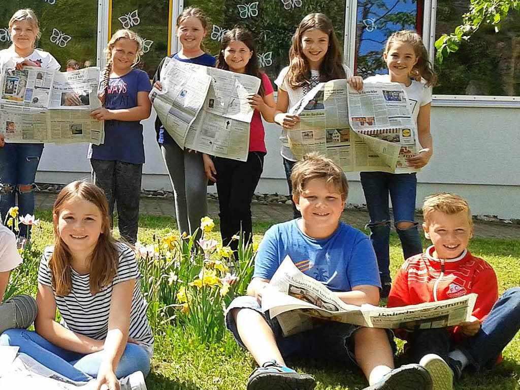 Klasse 4a, Buchenbrandschule, Schnau