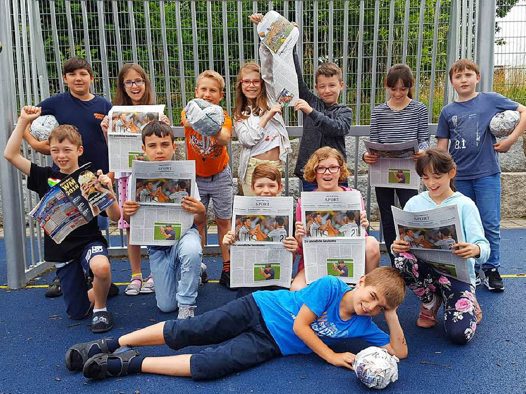 Klasse 4, Sommerfeldschule Windschlg, Offenburg