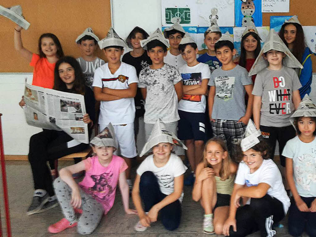 Klasse 4c, Goetheschule, Rheinfelden