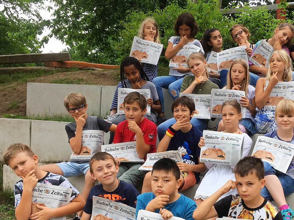 Klasse 4, Grundschule Rammersweier, Offenburg
