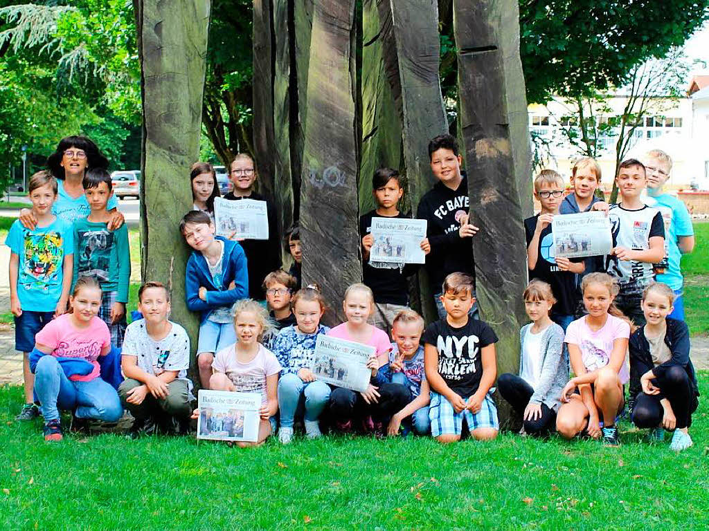 Klasse 4a, Grundschule Langenwinkel, Lahr