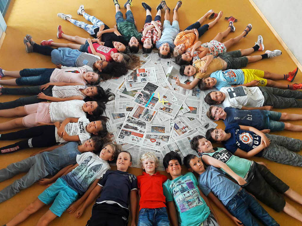 Klasse 3/4d, Freie Evangelische Schule, Lrrach