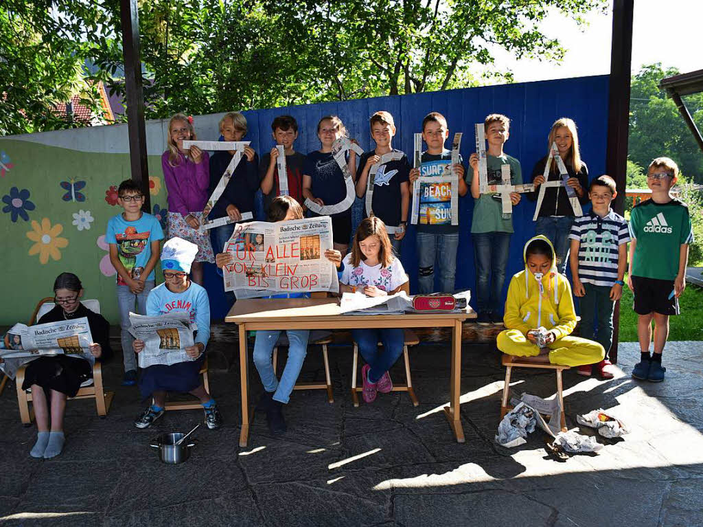 Klasse 4a, Grundschule Tannenkirch, Kandern