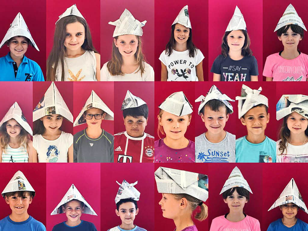 Klasse 4, Grundschule Oberschopfheim, Friesenheim