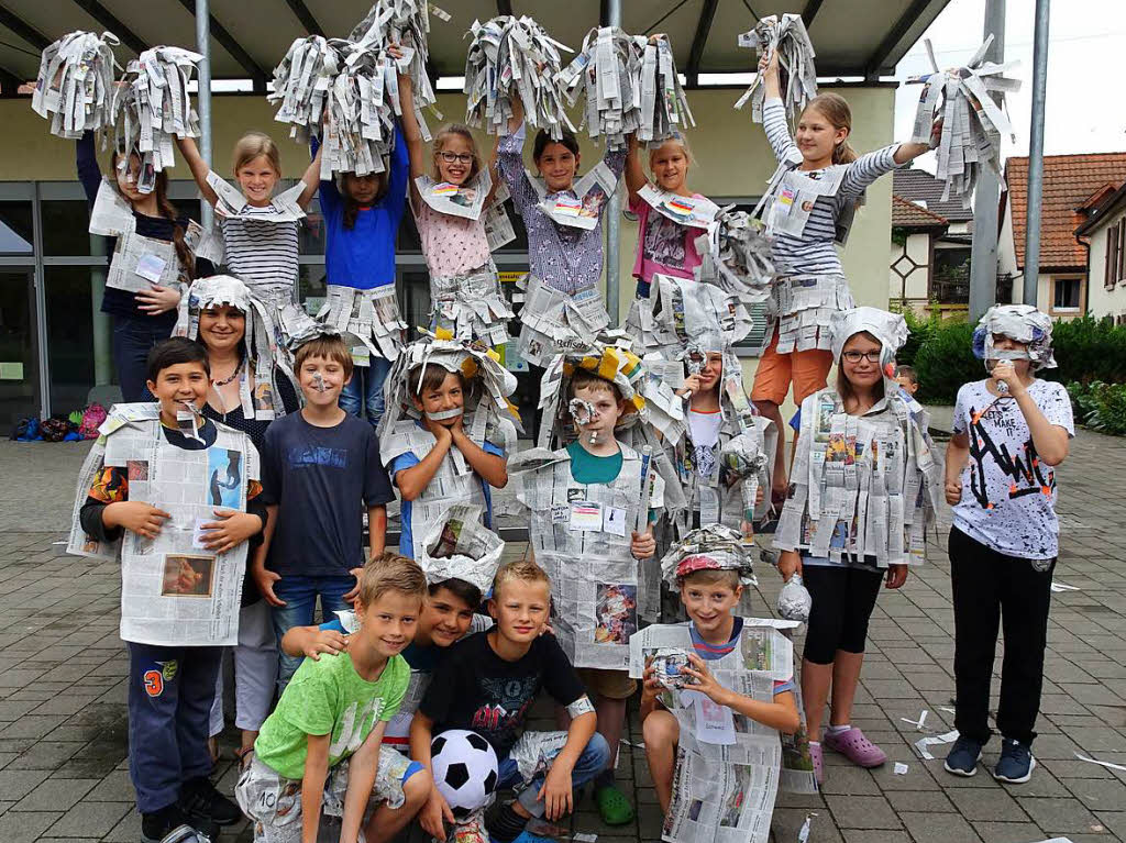 Klasse 4a, Grundschule Kandern