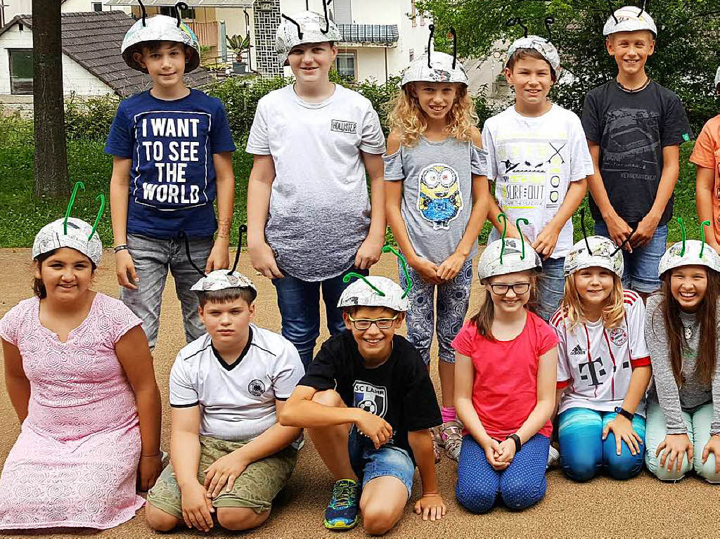 Klasse 4, Grundschule Reichenbach, Lahr