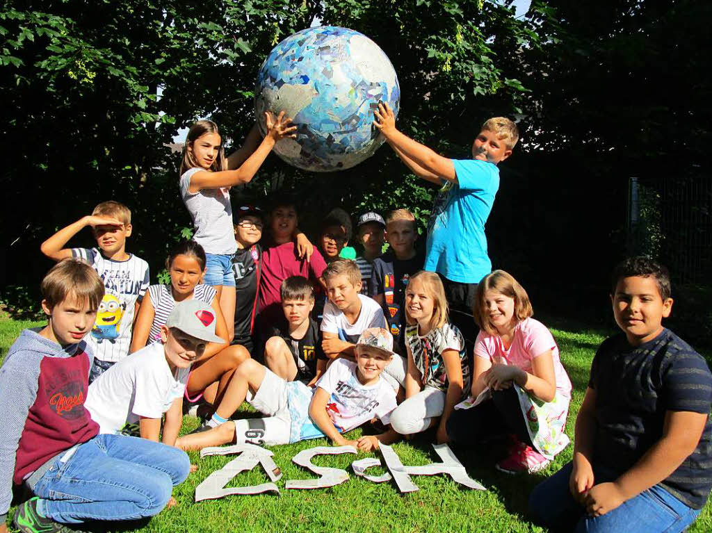 Klasse 4a, Johann-Peter-Hebel-Grundschule, Teningen