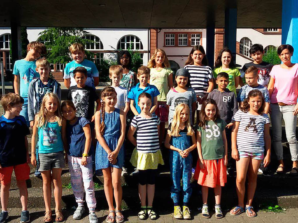 Klasse 4b, Markgrafen-Grund- und Realschule, Emmendingen