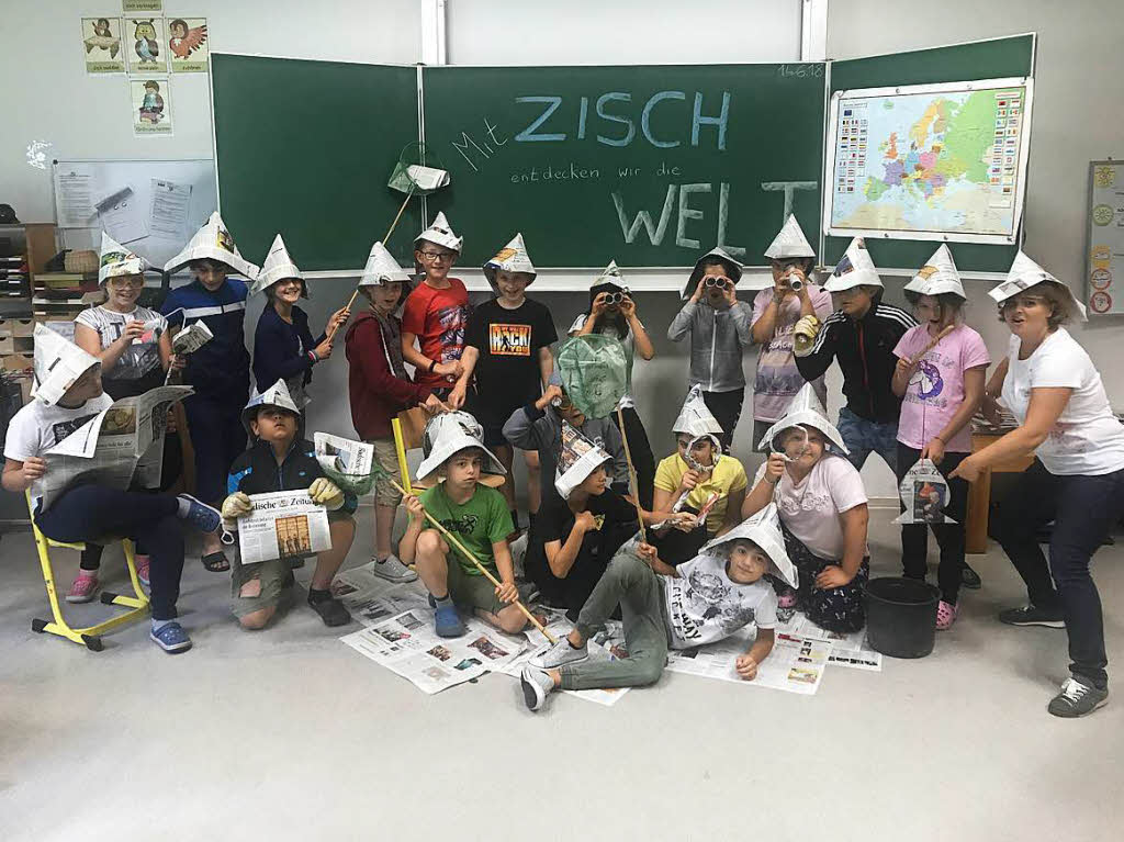 Klasse 4b, Goetheschule, Rheinfelden