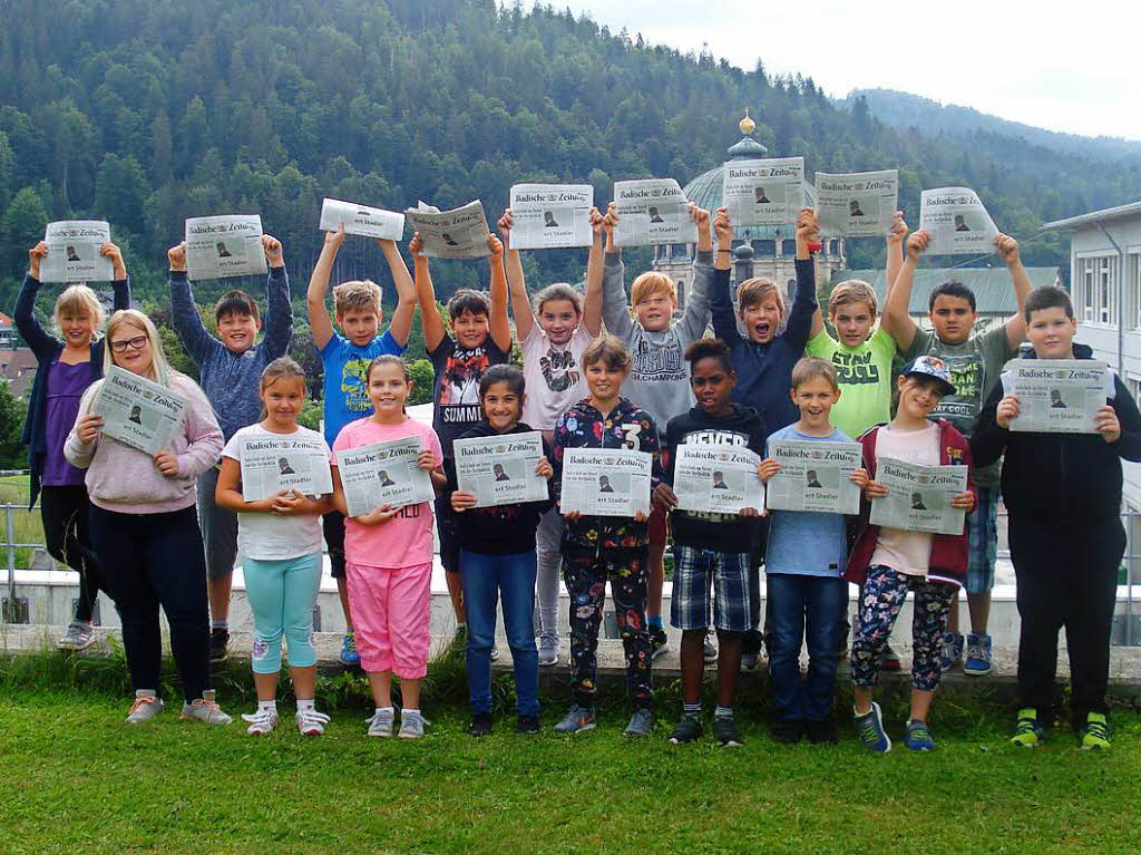 Klasse 4a, Frstabt-Gebert-Schule, St. Blasien