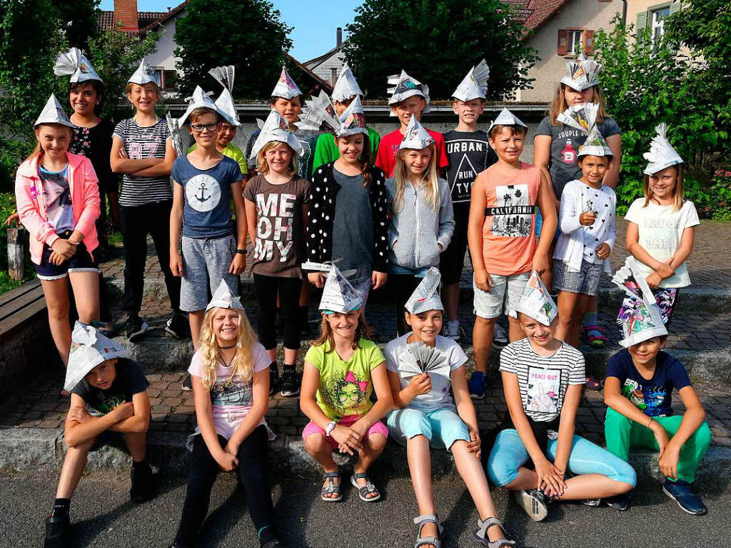 Klasse 4b, Grundschule Fahrnau, Schopfheim