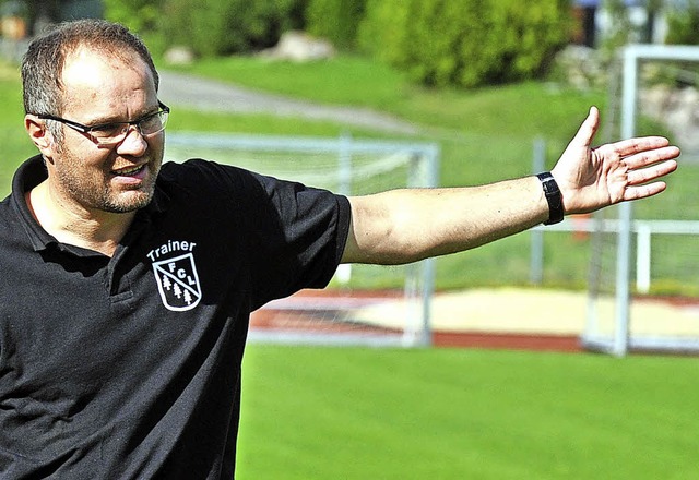 Zeljko Cosic ist Fuballtrainer des A-...nzkirch und Kroate mit Leib und Seele.  | Foto: wolfgang scheu