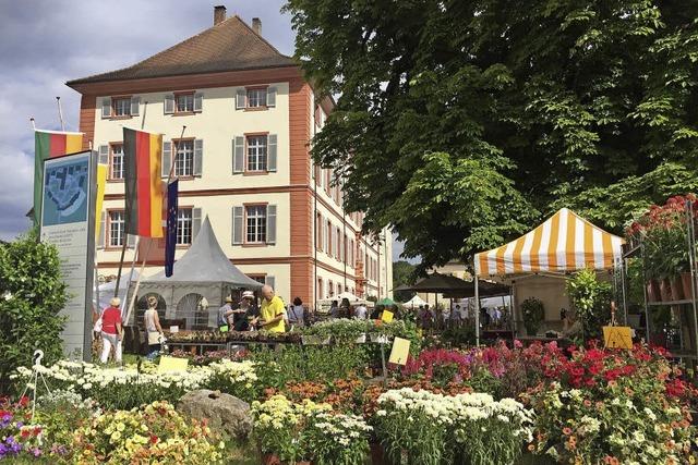 15. Diga Gartenmesse auf Schloss Beuggen bei Rheinfelden