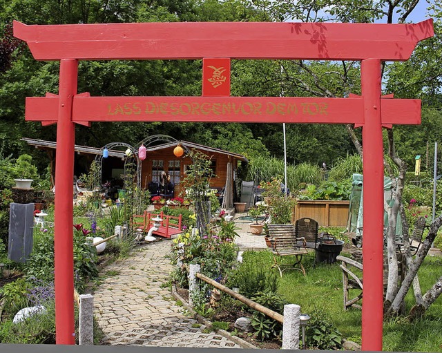 Ein japanischer Garten wird  im Juch b...ag des Gartens&#8220; zu finden sein.   | Foto: Hansjrg Bader