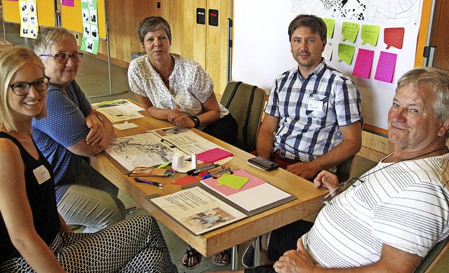 Diese Arbeitsgruppe befasste sich mit dem &#8222;Leben in Btzingen&#8220;.   | Foto: Horst David