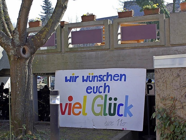 Die guten Glckwnsche haben geholfen.   | Foto: Helmut Seller