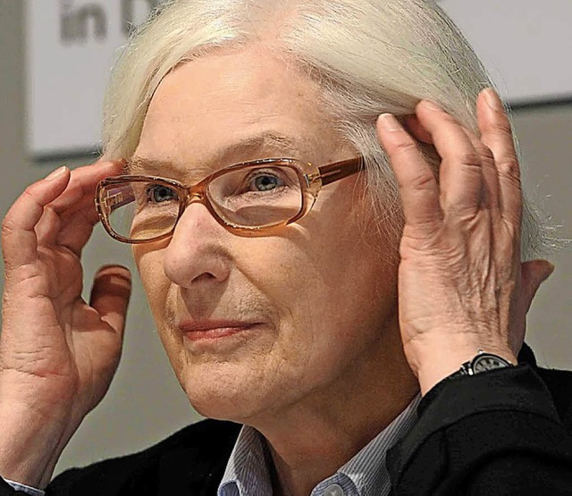 Irmgard Schwaetzer  | Foto: DPA