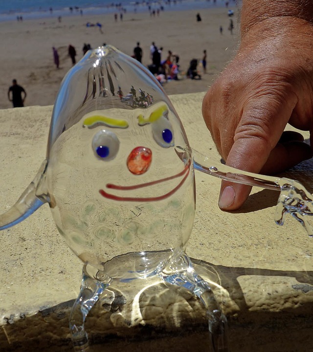 Humpty Dumpty eine Kreation von Glask...Wilfried Markus, kam in Barry gut an.   | Foto: Danielle Hirschberger
