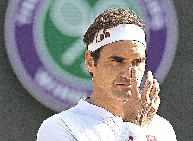 Verlierer Roger Federer  | Foto: AFP