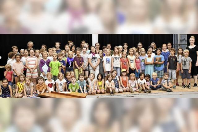 Kinder- und Jugendchor ehrt junge Sänger