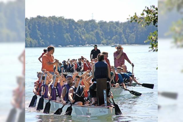 Paddler gehen aufs Ganze