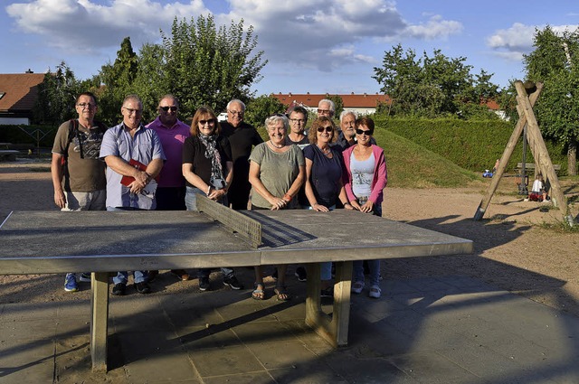 Eine aufschlussreiche Spielplatztour a...ierte der Warmbacher Stadtteilbeirat.   | Foto: Martin Eckert