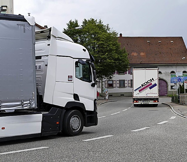 Verkehr in Schwrstadt   | Foto: IB