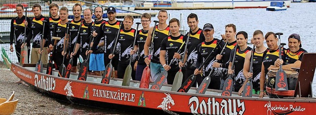 Die Thunder Dragons der Hochrhein Paddler Bad Sckingen.  | Foto: Privat