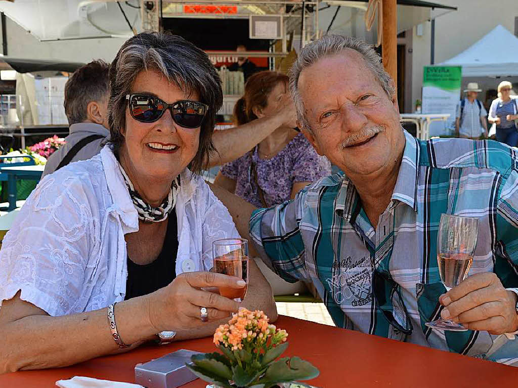 Impressionen von der Gartenmesse Diga auf dem Gelnde von Schloss Beuggen in Rheinfelden