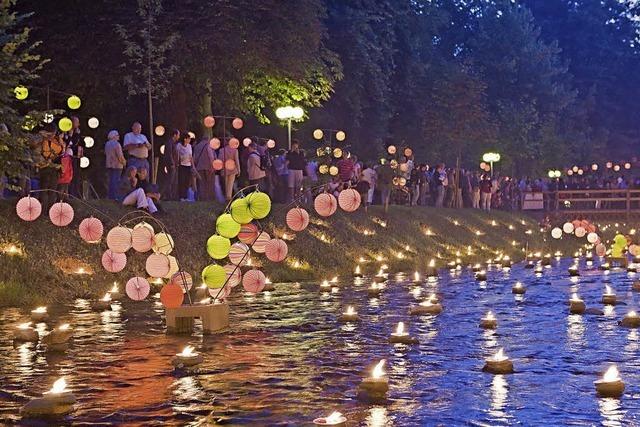 Kinderprogramm beim Lichterfest in Krozingen