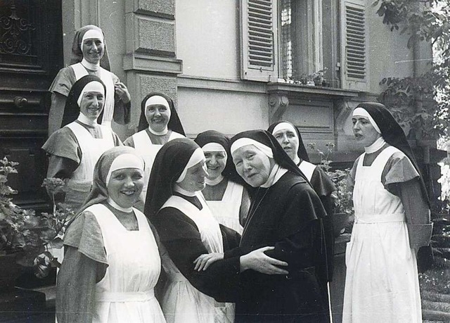 Die  erste Leiterin von St. Hedwig, Sc...esuchte 1960 zum letzten Mal das Haus.  | Foto: Kloster St. Lioba